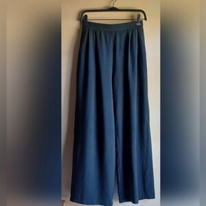 Garnet Hill Wide Leg Tencel Pants